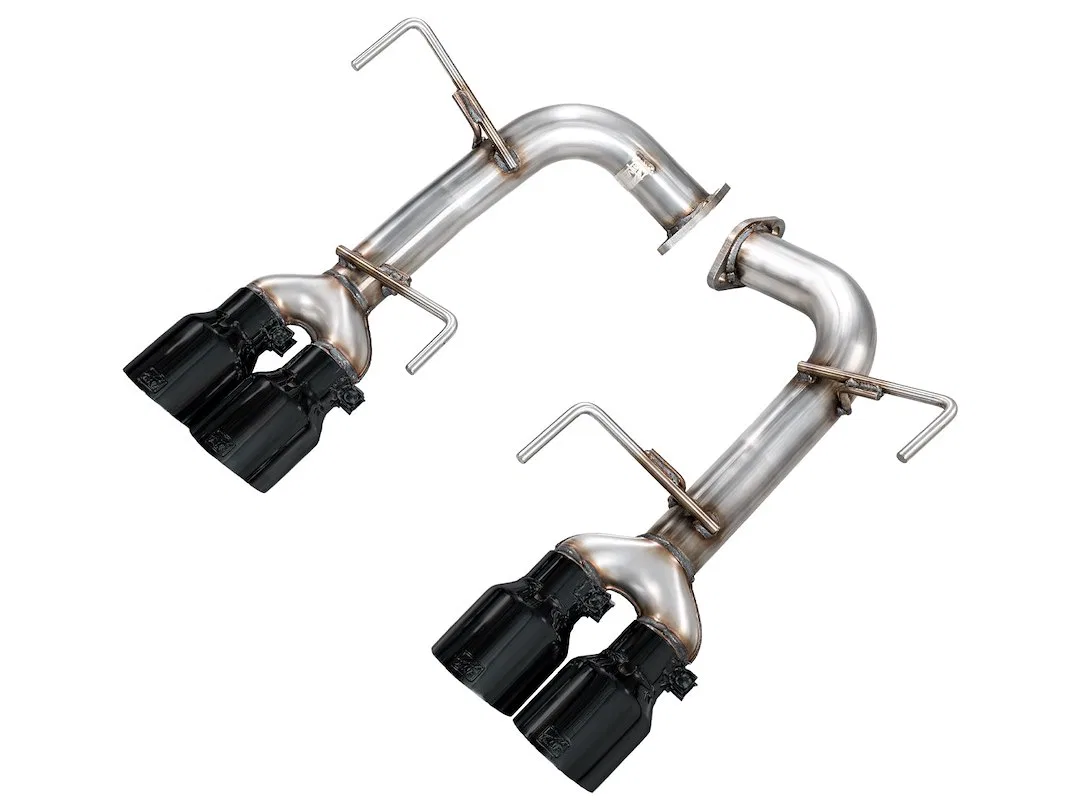 3020-43424 – AWE Exhaust System Kit, Stainless Steel Without Muffler Dual Exhaust With Dual Exits Side Exit Diamond B...
